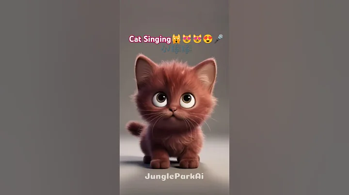 Watch the video about Munchkin Baby Cat Sings APT Song 😻🎶 So Cute! | JungleParkAi #aicat #munchkincat #cutecat #shorts