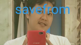 cara menggunakan SaveFrom,