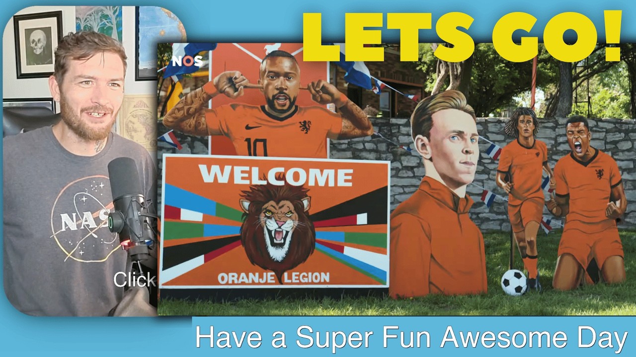 American Reacts to Orange fever in Kansas orange beer, stamppot, and a brand-new sports complex