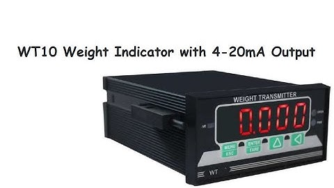 WT10 Weight Indicator with Analog Output
