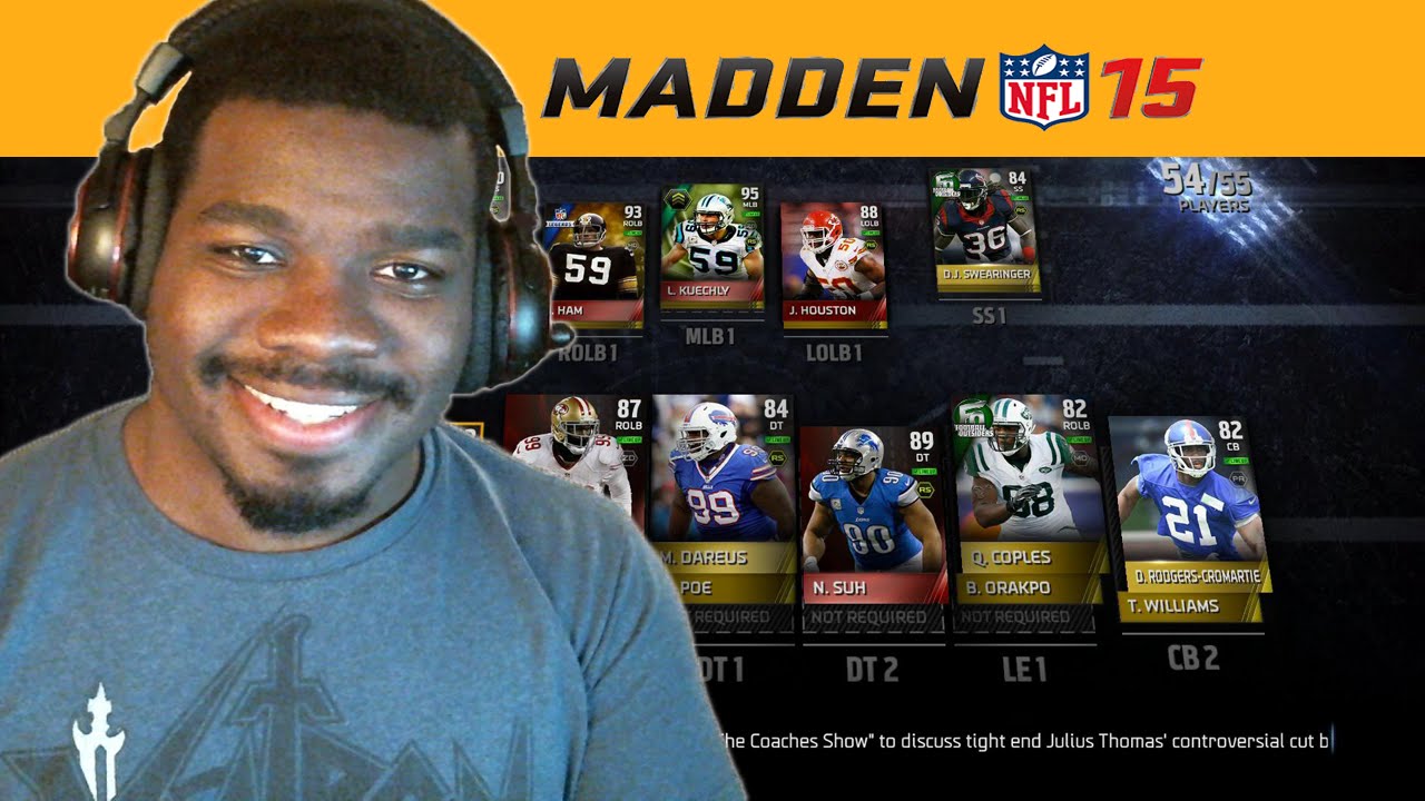 Madden NFL 15 Ultimate Team Gameplay " Season 2 Lineup " Madden MUT 15
