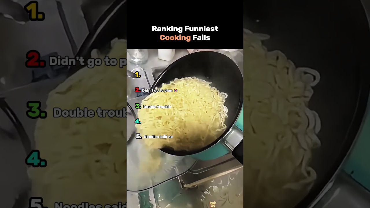 Ranking Funniest Cooking Fails