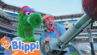 Blippi Plays Baseball | BLIPPI | Kids TV Shows | Cartoons For Kids | Fun Anime | Popular video