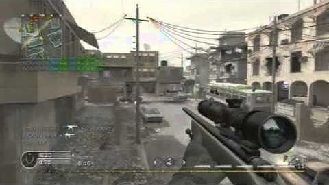 Call of Duty 4 Live Commentary Session 1 Pt. 1