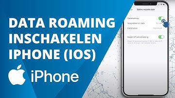 Data Roaming Inschakelen iPhone (IOS) TUTORIAL