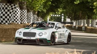 Bentley debuts its new Continental GT3 race car