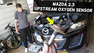 UPSTREAM OXYGEN SENSOR REPLACEMENT MAZDA CX-7 MAZDASPEED 3 6 CX7 2 .3  OXYGEN SENSOR 1