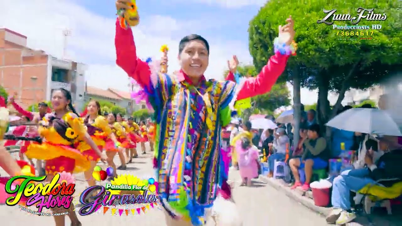 PANDILLA  FLOR DE  GIRASOLES  en vivo  2025