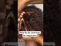 How to do cornrows BEGINNERS GUIDE