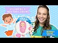 Toddler learning  welcoming a new baby sibling  kids activities educationals for kids