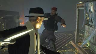 bossfight with krauser with knives! avenging louis!