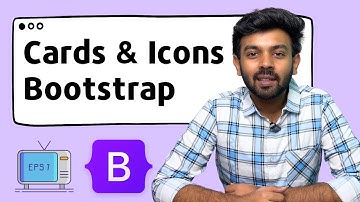 Cards and Icons in Bootstrap | Bootstrap for Beginners Ep - 7 | code io - Tamil