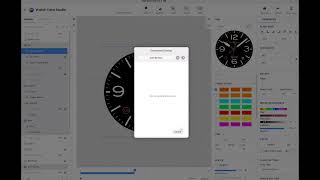 how to upload watchfaces in WFS format to a galaxy watch with Watch Face Studio