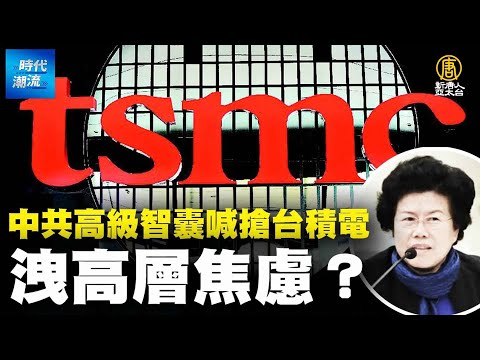 中共高级智囊喊抢台积电 泄高层焦虑？