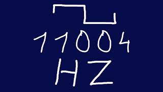 11004 hz square