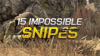 15 Impossible COD Warzone Sniper Shots! (COD WARZONE SNIPER KILLS MONTAGE)