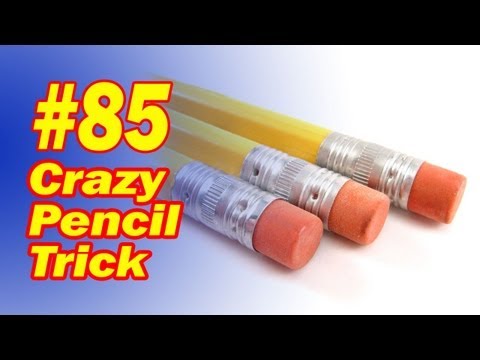 Crazy Pencil Trick - Easy To Learn Sleight Of Hand Magic