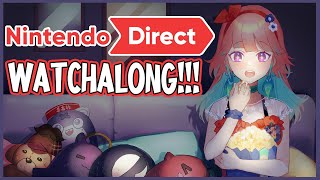 【NINTENDO DIRECT】Let's watch it together!! #kfp #キアライブ