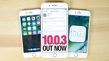iOS 10.0.3 Released - Everything You Need To Know!