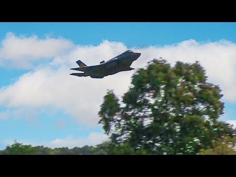 Fighter Jet Flies
