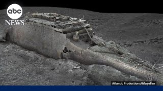 3D scan of Titanic gives up close look of wreckage