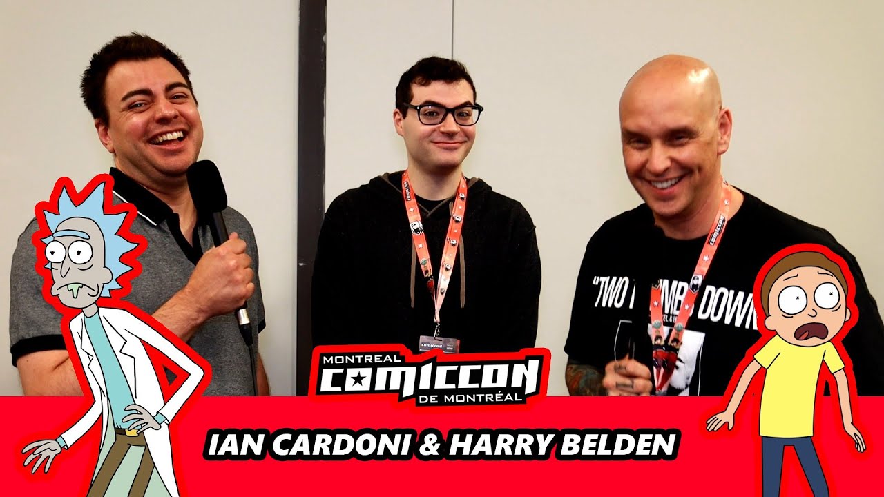 Ian Cardoni et Harry Belden (Rick & Morty) au Comiccon 2025!