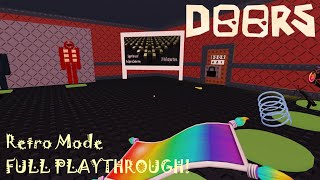 Roblox [51] - DOORS Visions: Retro Mode (Full Playthrough!)
