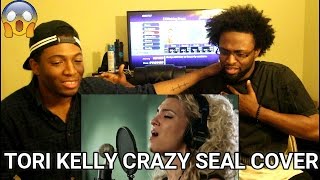 Video thumbnail of "Tori Kelly "Crazy" Seal Cover Live @ SiriusXM // Hits 1 (REACTION)"