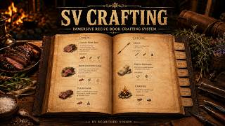 📖 SV Crafting — Immersive Recipe Book Crafting System