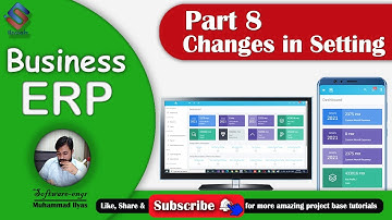 Business ERP Part 8 Changes Setting in ASP NET MVC