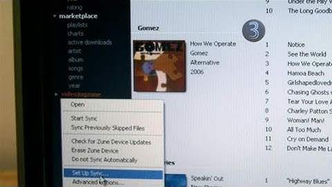 How To Sync Your Zune Manually