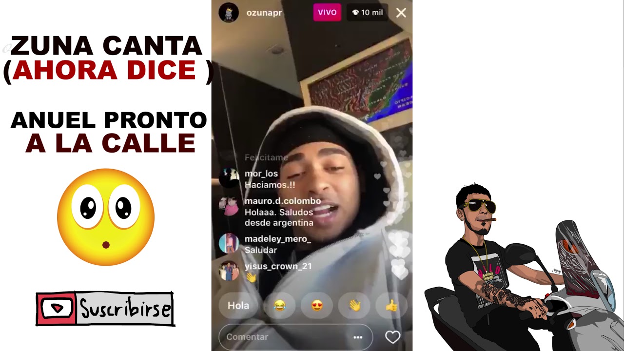 Ozuna Canta ( Ahora dice) y anucia q anuel pronto a la Carretera YouTube