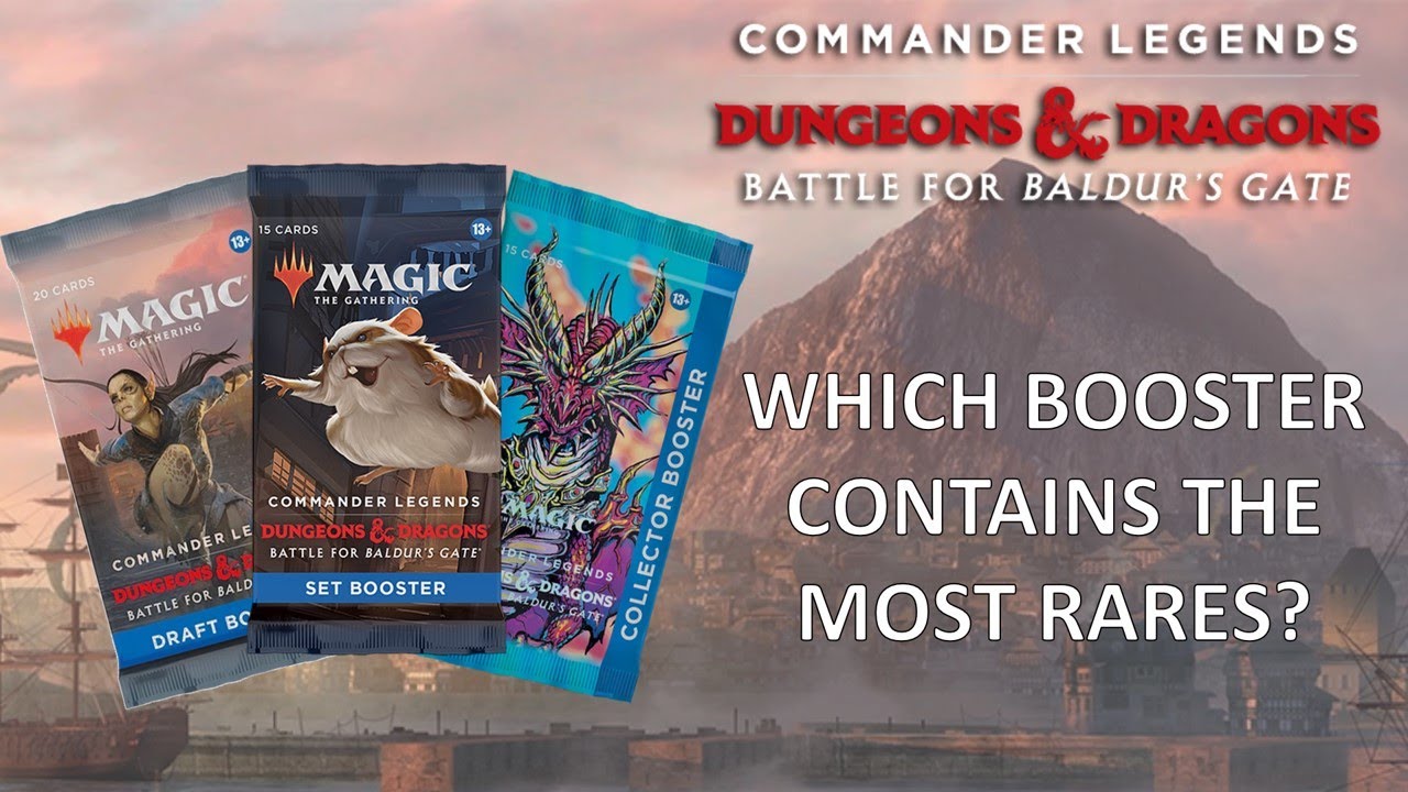 Commander Legends Baldur's Gate Booster Pack Analysis