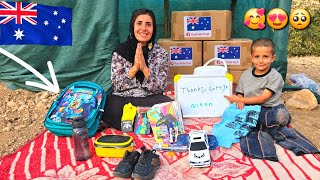 She didn't have clothes for school until an Australian woman saw her story.