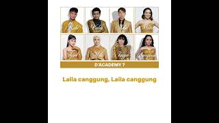 Laila Canggung  Top 8 Dacademy 7 Indosiar  Color Coded S indosiar dangdutacademy7 da7 