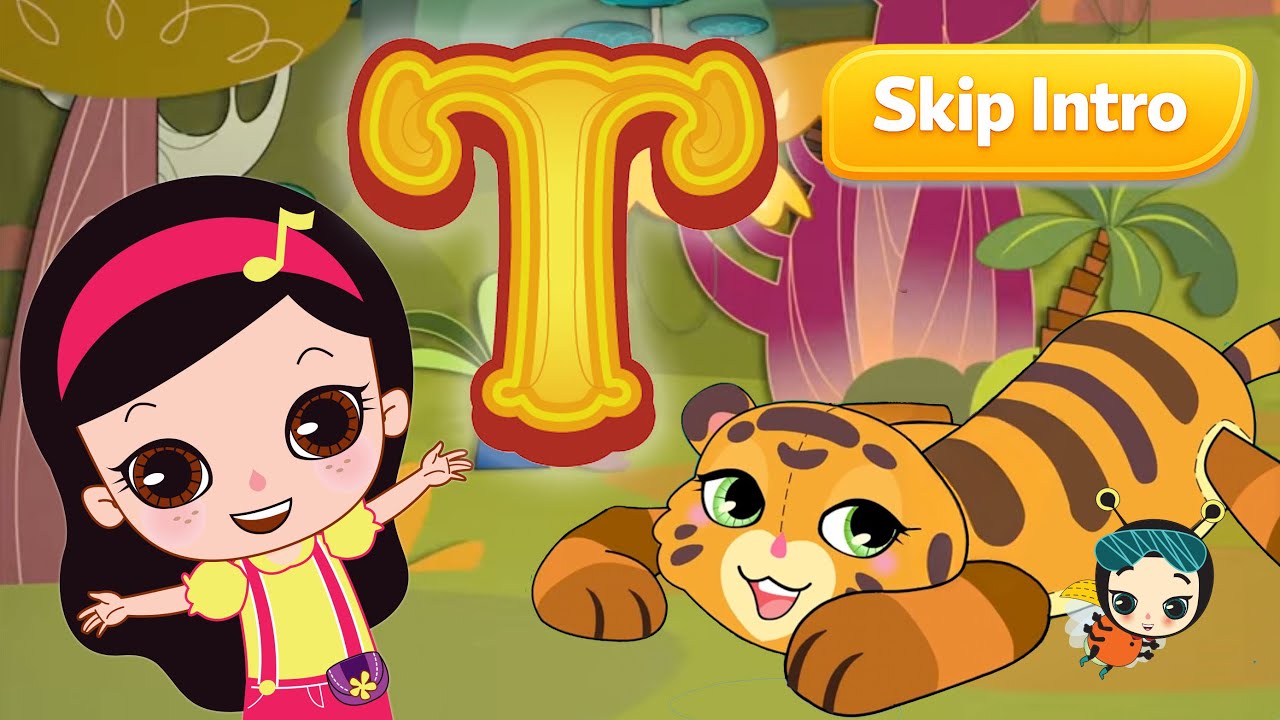 Skip Intro | T for Tiger | Olive ABC – Learning Episodes