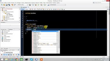 Java Netbeans: Mostrar/Imprimir mensaje por Pantalla | System.out.println();