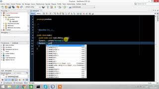 Famous Java Netbeans: Mostrar/Imprimir mensaje por Pantalla | System.out.println(); Profile