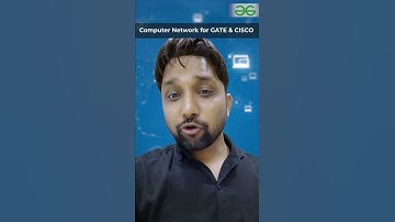 Computer Network for GATE & CISCO | GeeksforGeeks GATE #shorts