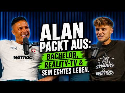 Hot Streaks Podcast – Alan packt aus: Bachelor, Reality-TV & sein echtes Leben