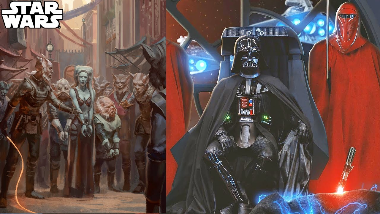 When Darth Vader Confronted Palpatine About Using Slaves In the Empire - Star Wars Explained