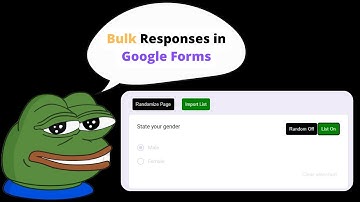 Bulk Google Forms Submissions via CSV  [Chapter 6]