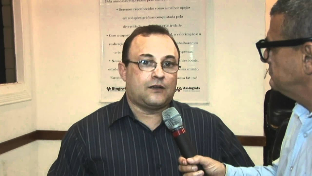 Lançamento POLO Gráfico do ABC - Entrevista José Hamilton Ferreira