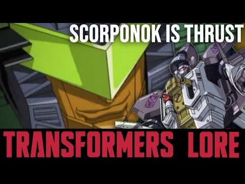 Transformers Lore: Scorponok is Thrust