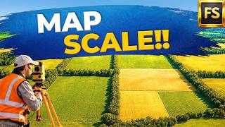 Photogrammetry Map Scale Problem - Fundamentals of Surveying (FS Exam)