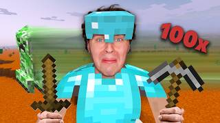 Minecraft, But Everytime I Die, It Gets Faster...