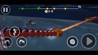 Challenge Mode Level 1 🆕bike Stunt Racing Game Play 👉 Beach Bike Stunt Racing Apk Check It Out! screenshot 4