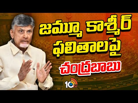 CM Chandrababu on Jammu Kashmir Election results | జమ్మూ కాశ్మీర్ ఫలితాలపై చంద్రబాబు | 10TV