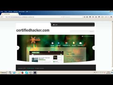 LAB 05 Mirroring Website Using HTTrack Web Site Copier CEH V9