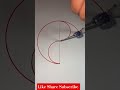 How to Draw a Perfect Yin Yang Symbol with a Compass | Satisfying Drawing